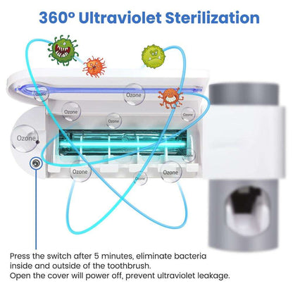 UV Toothbrush Sterilizer Holder