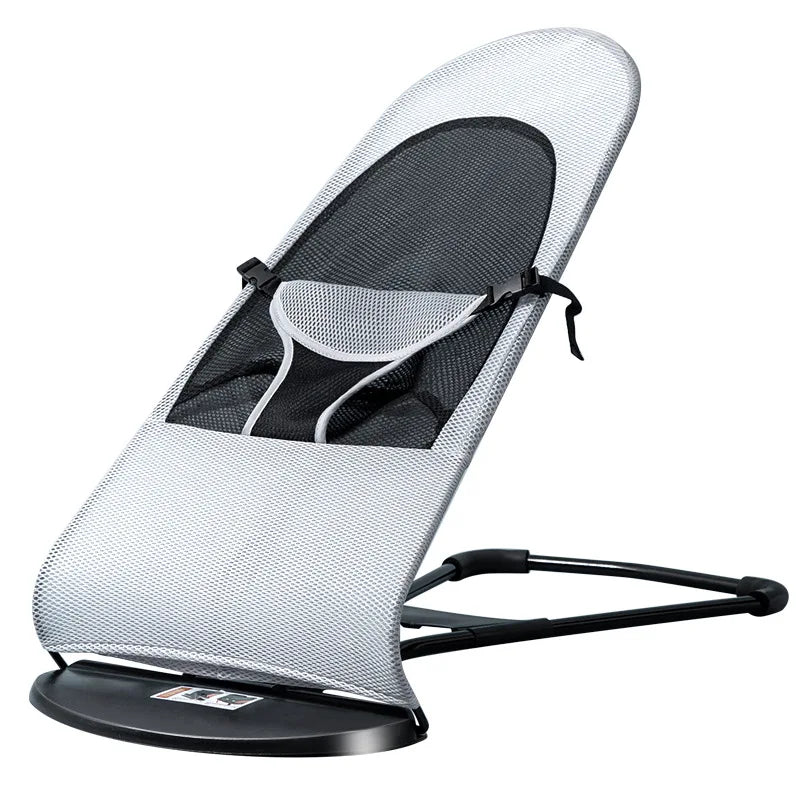👶Baby Rocking Chair with Safety Harness & Comfort Cushion | Gentle Rocking for Happy Babies✨