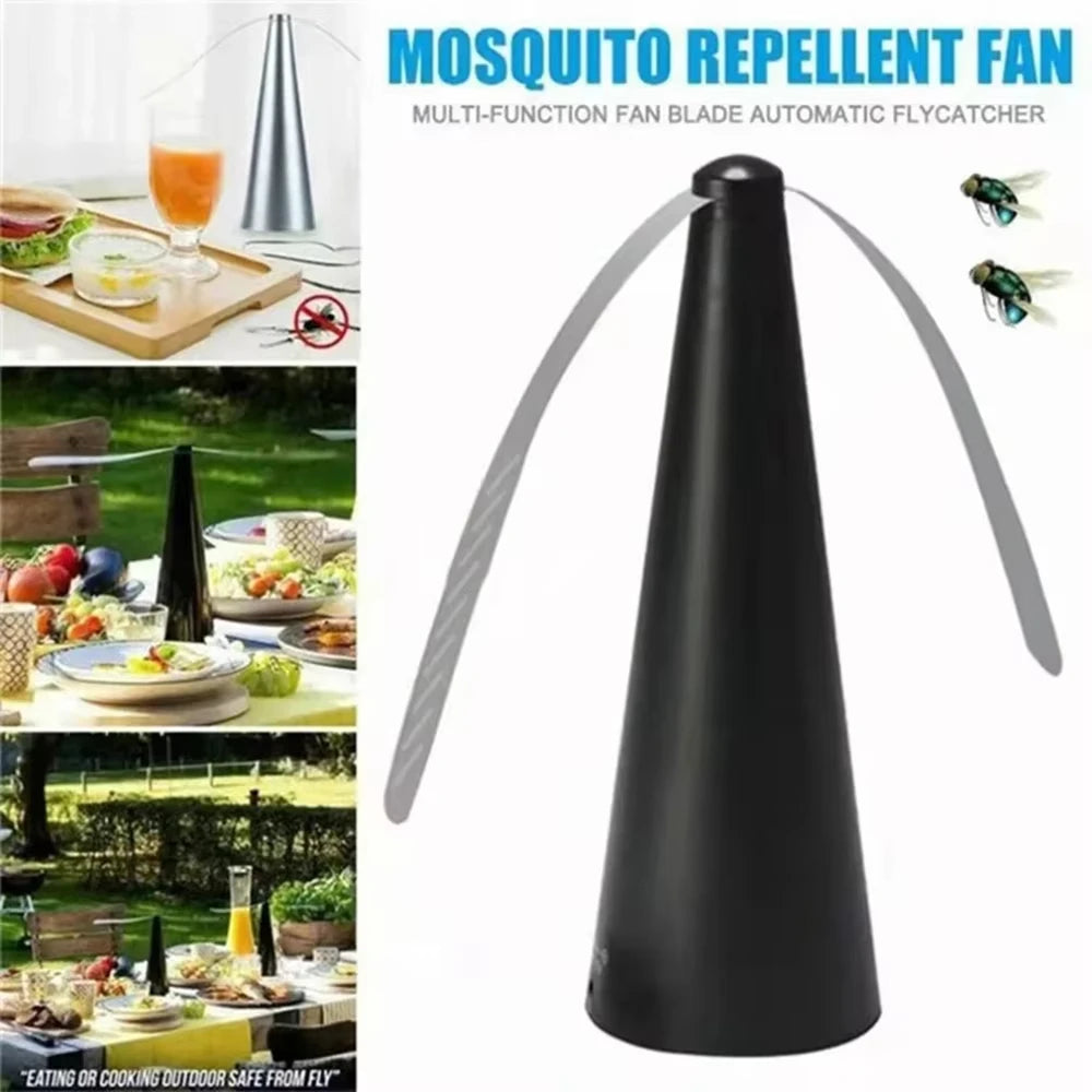 UScollections™ Automatic Portable Food-Safe Fly Repellent Fan