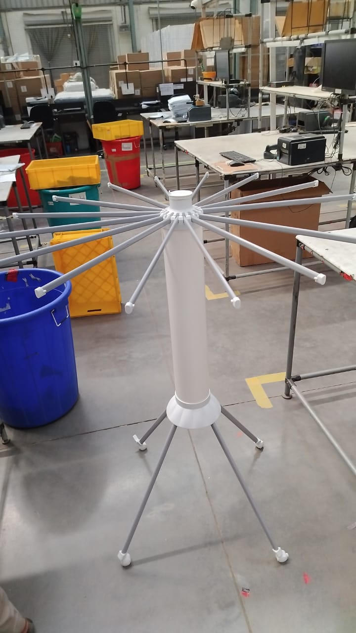Multifunctional Foldable Outdoor Clothes Drying Stand