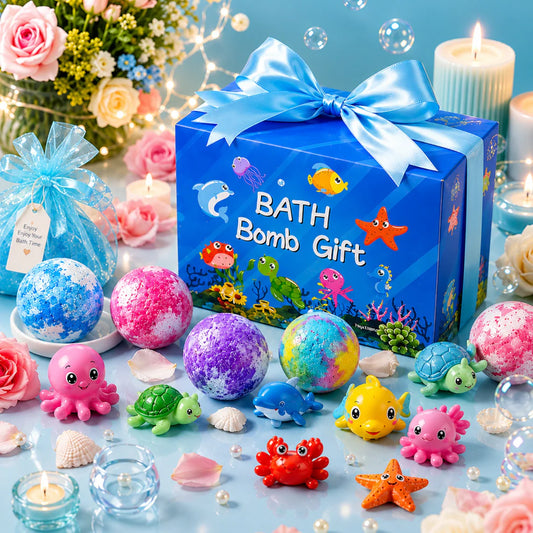 🎉 Bath Bombs with Surprise Toys – Make Bath Time Magical