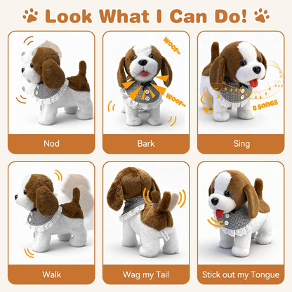 New Interactive Plush Puppy Toy With Inbuilt Gestures