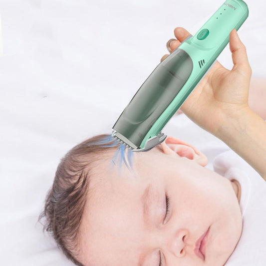 Baby Hair Clippers, Vacuum Clipper For Fine Hair, Waterproof Rechargeable Cordless