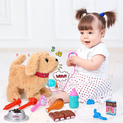 New Interactive Plush Puppy Toy With Inbuilt Gestures