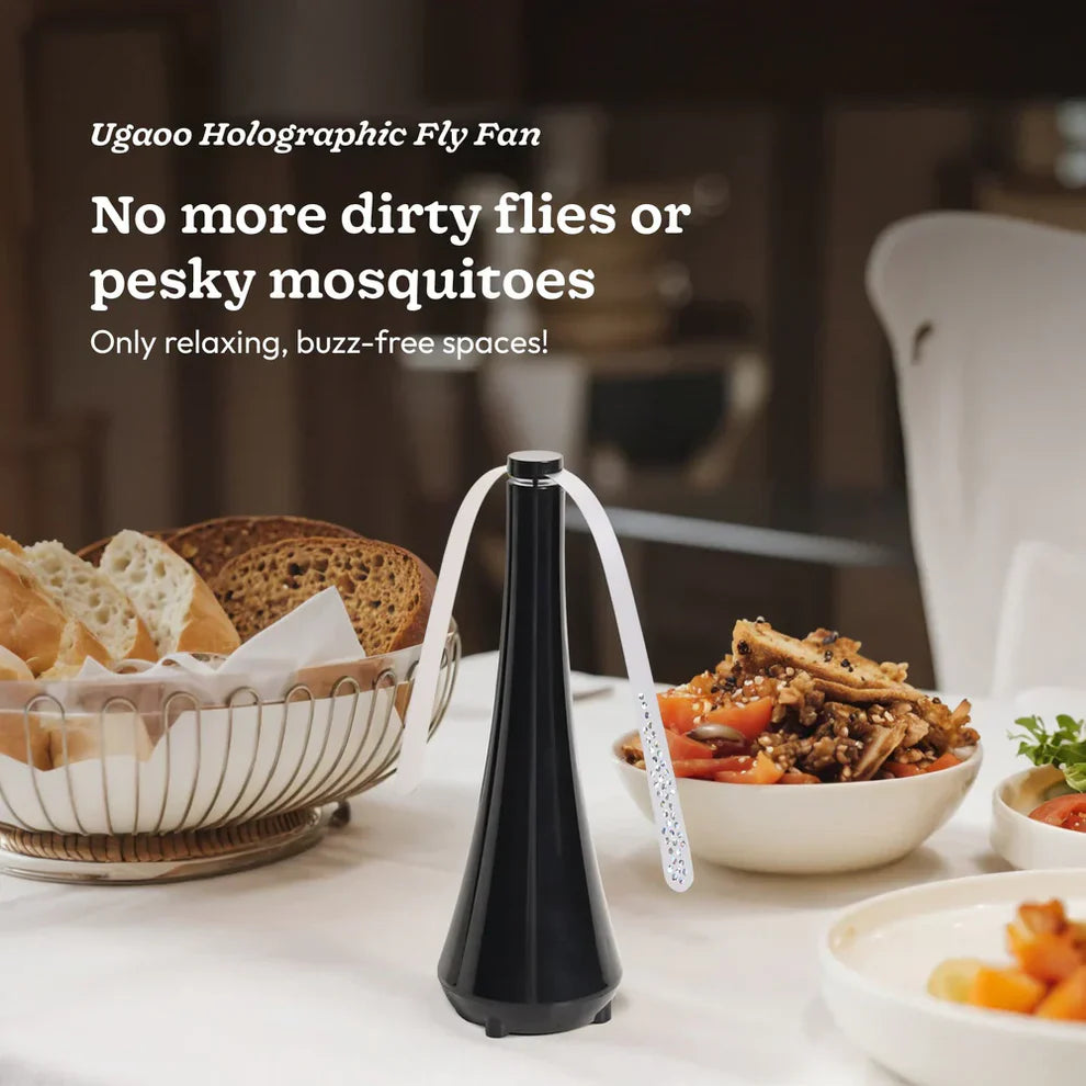 UScollections™ Automatic Portable Food-Safe Fly Repellent Fan