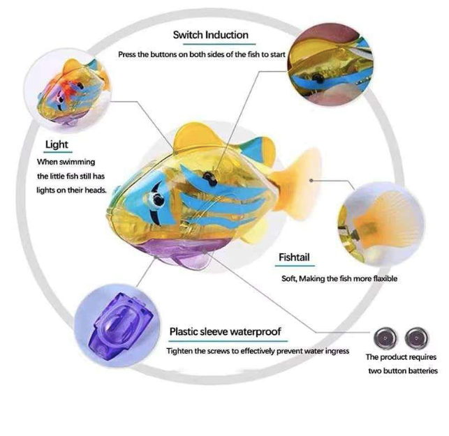 USCollections™ LED Robot Fish Toys🐟