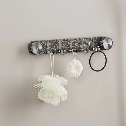 Powerful Non-Perforated Vacuum Mount Hook Rack
