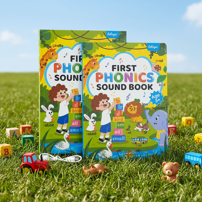📚 Interactive First Phonics Sound Book for Kids