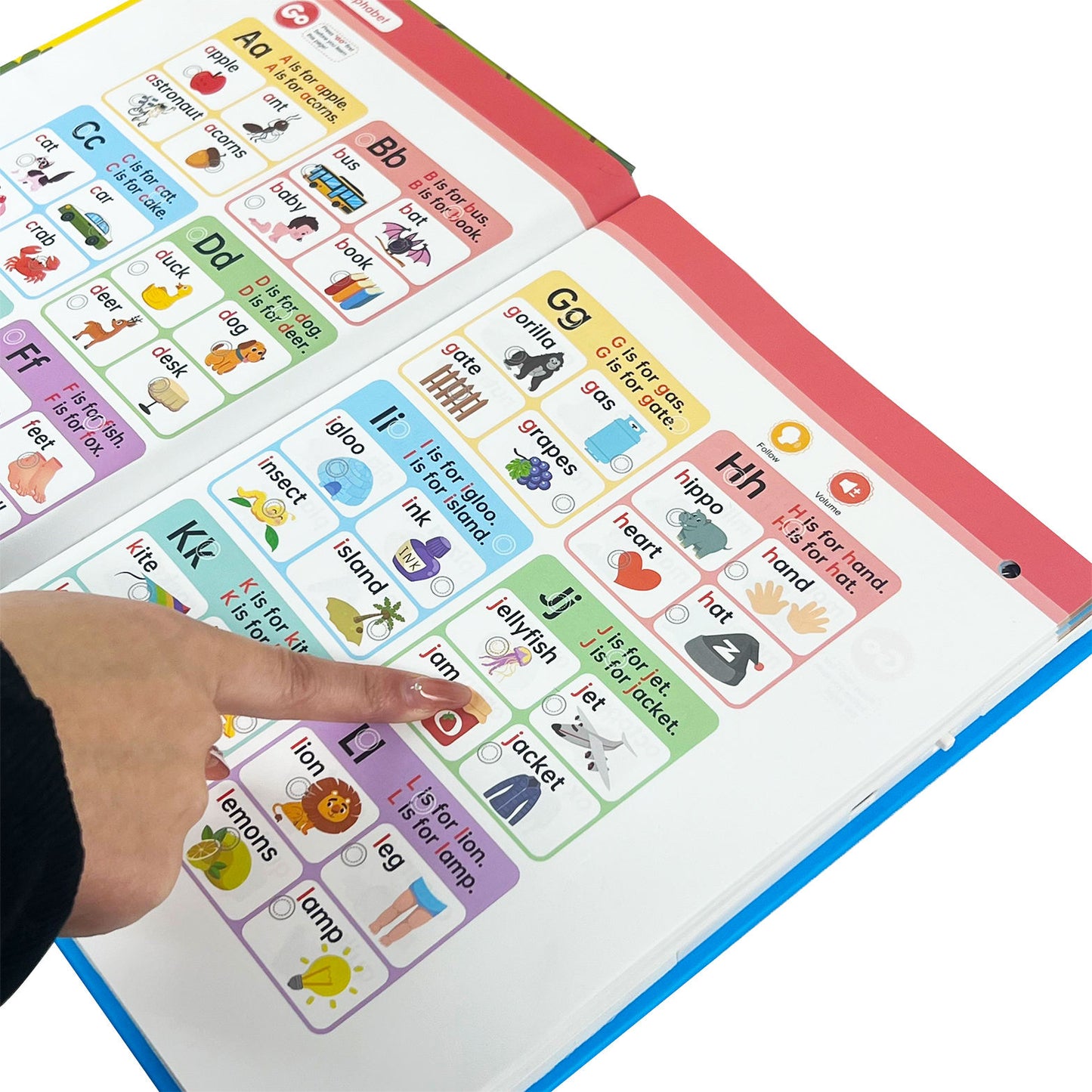 📚 Interactive First Phonics Sound Book for Kids