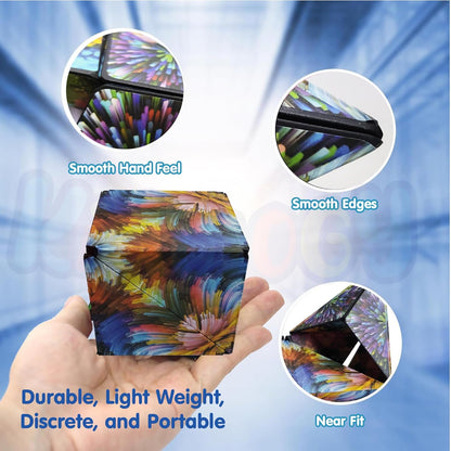 Magic Cube Shape Shifting Puzzle Box for Kids