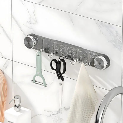 Powerful Non-Perforated Vacuum Mount Hook Rack