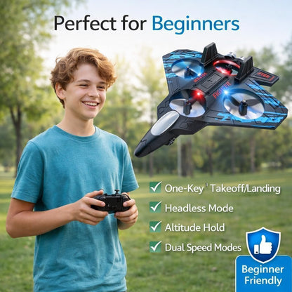RC Fighter Jet Remote Control Airplane for Kids