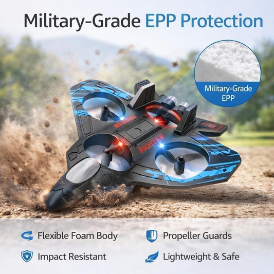 RC Fighter Jet Remote Control Airplane for Kids
