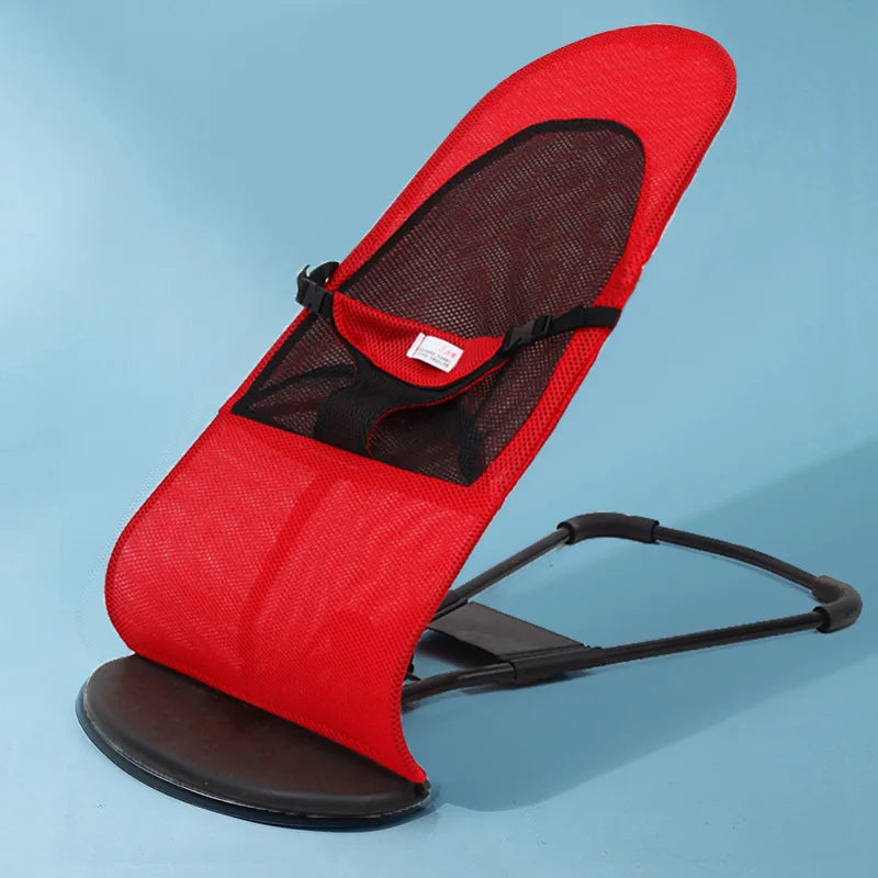 👶Baby Rocking Chair with Safety Harness & Comfort Cushion | Gentle Rocking for Happy Babies✨