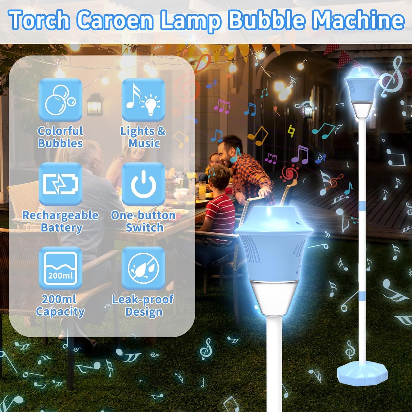 🎉 Automatic Bubble Maker Machine for Kids