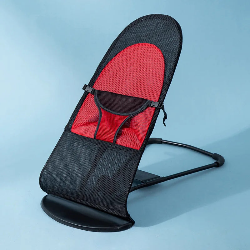 👶Baby Rocking Chair with Safety Harness & Comfort Cushion | Gentle Rocking for Happy Babies✨