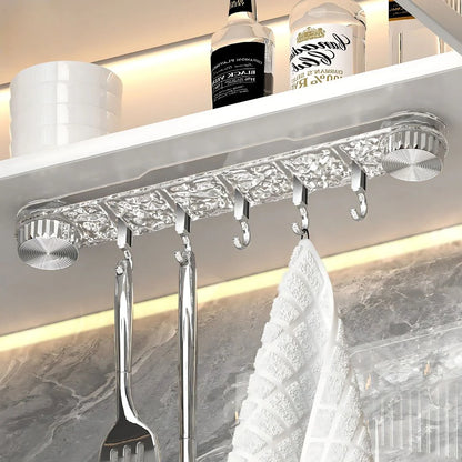 Powerful Non-Perforated Vacuum Mount Hook Rack