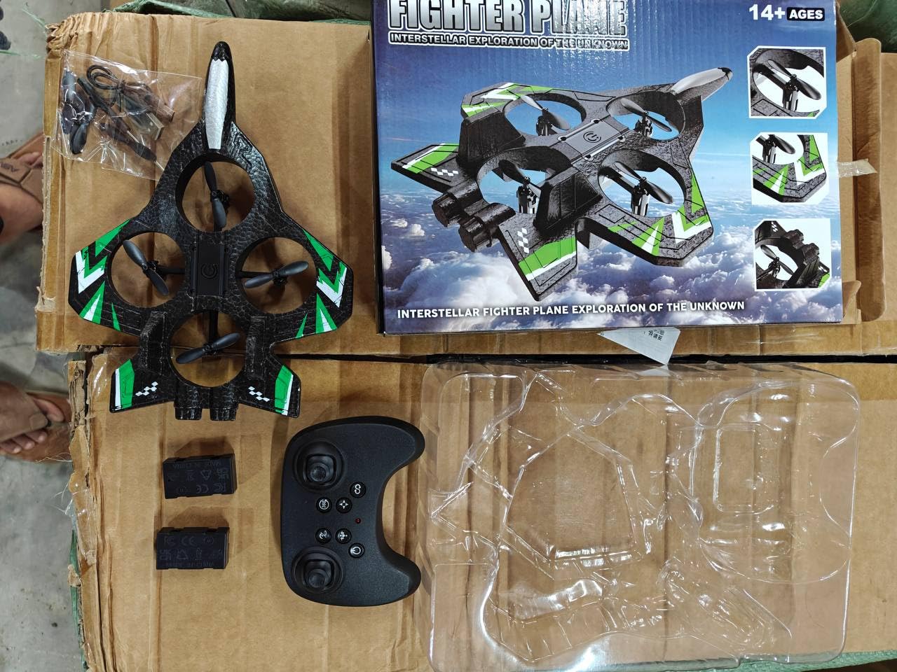 RC Fighter Jet Remote Control Airplane for Kids