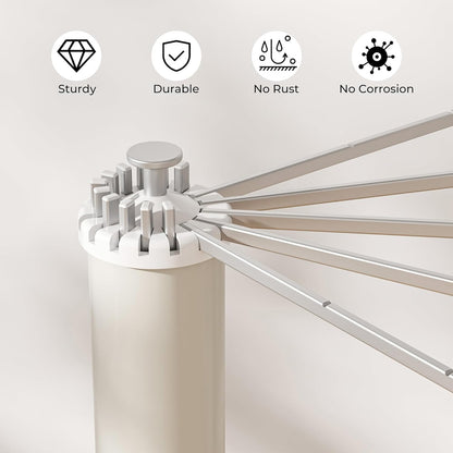 Multifunctional Foldable Outdoor Clothes Drying Stand