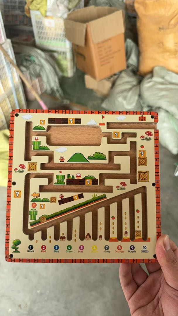 🧲 🌈Magnetic Maze Puzzle Board for Kids