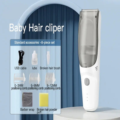 Baby Hair Clipper With Vacuum