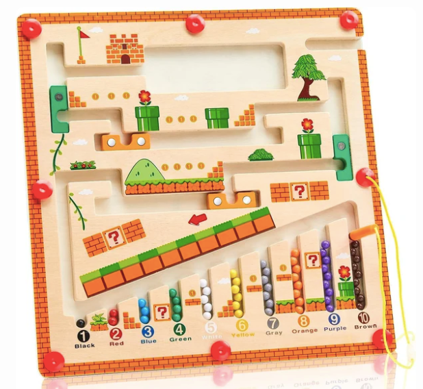 🧲 🌈Magnetic Maze Puzzle Board for Kids