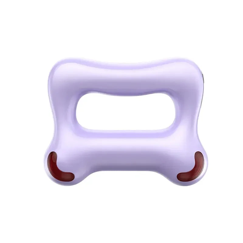 Vibrating Fascia Ring Massage Gun with Hear Pain Relief