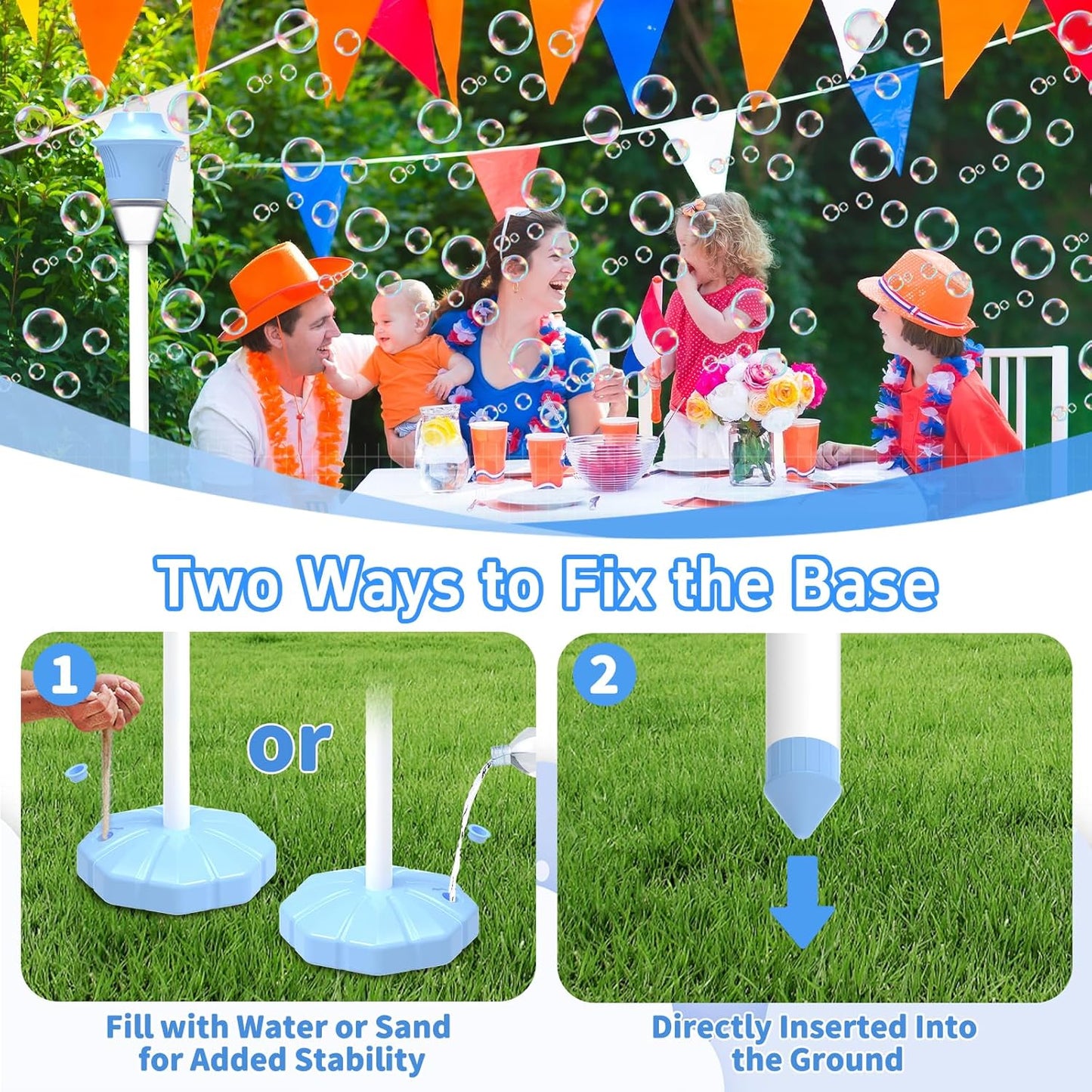 🎉 Automatic Bubble Maker Machine for Kids