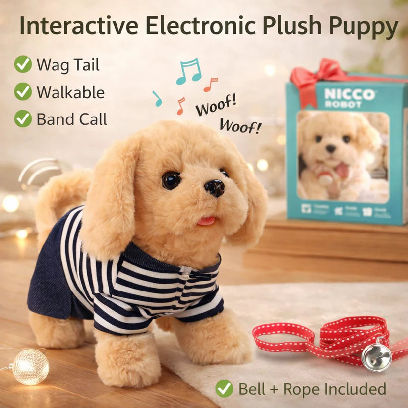 New Interactive Plush Puppy Toy With Inbuilt Gestures