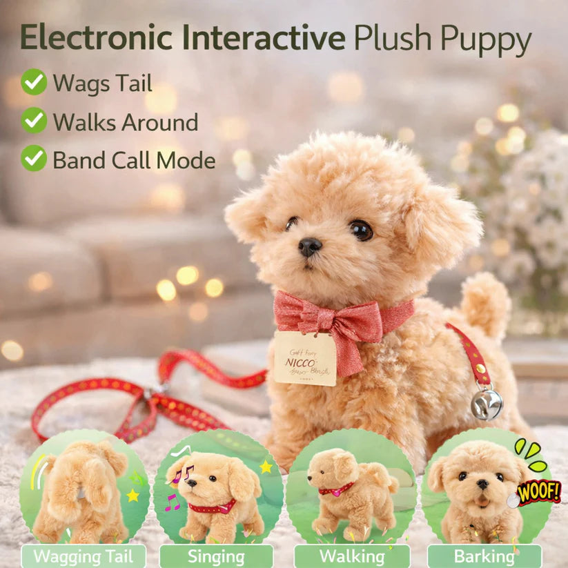 New Interactive Plush Puppy Toy With Inbuilt Gestures