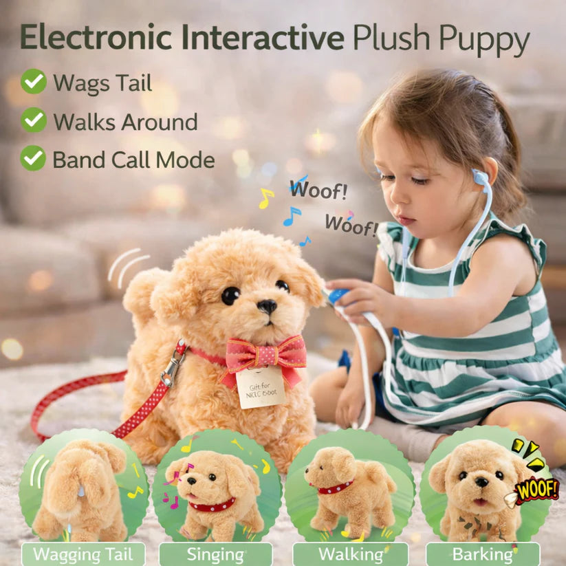 New Interactive Plush Puppy Toy With Inbuilt Gestures