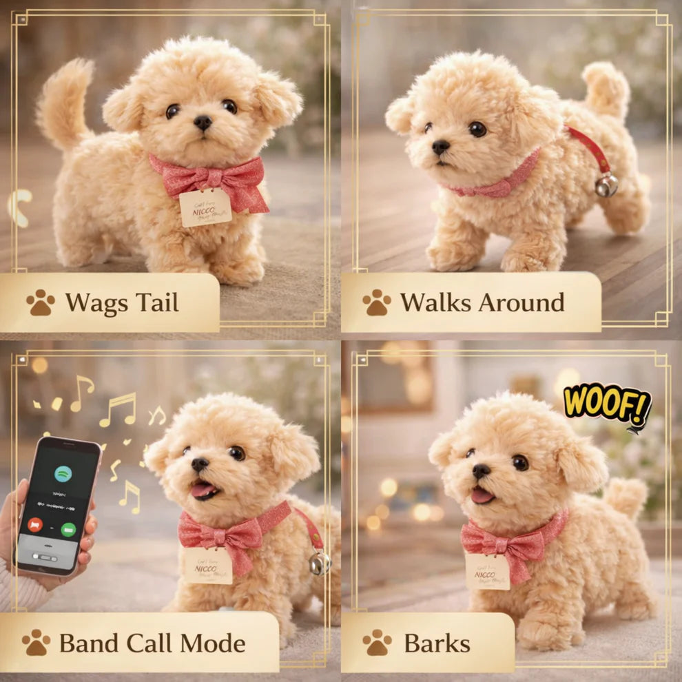 New Interactive Plush Puppy Toy With Inbuilt Gestures
