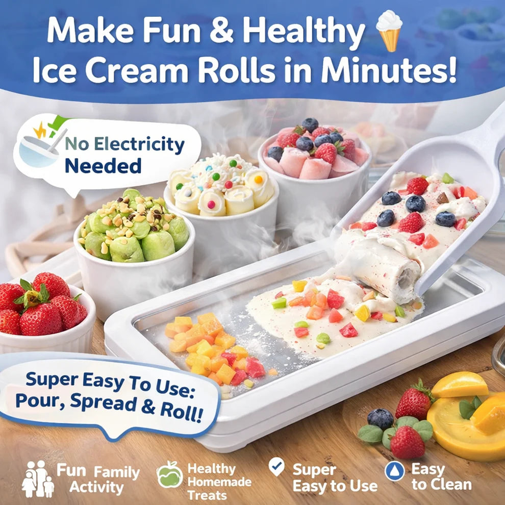 Instant Ice Cream Maker - Toxins-Free & Portable