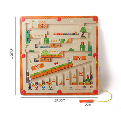 🧲 🌈Magnetic Maze Puzzle Board for Kids