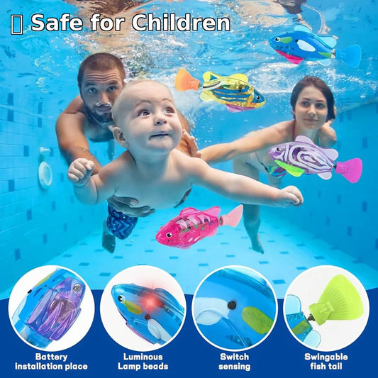 USCollections™ LED Robot Fish Toys🐟