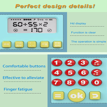 🧮 2-in-1 Kids Calculator with LCD Writing Board