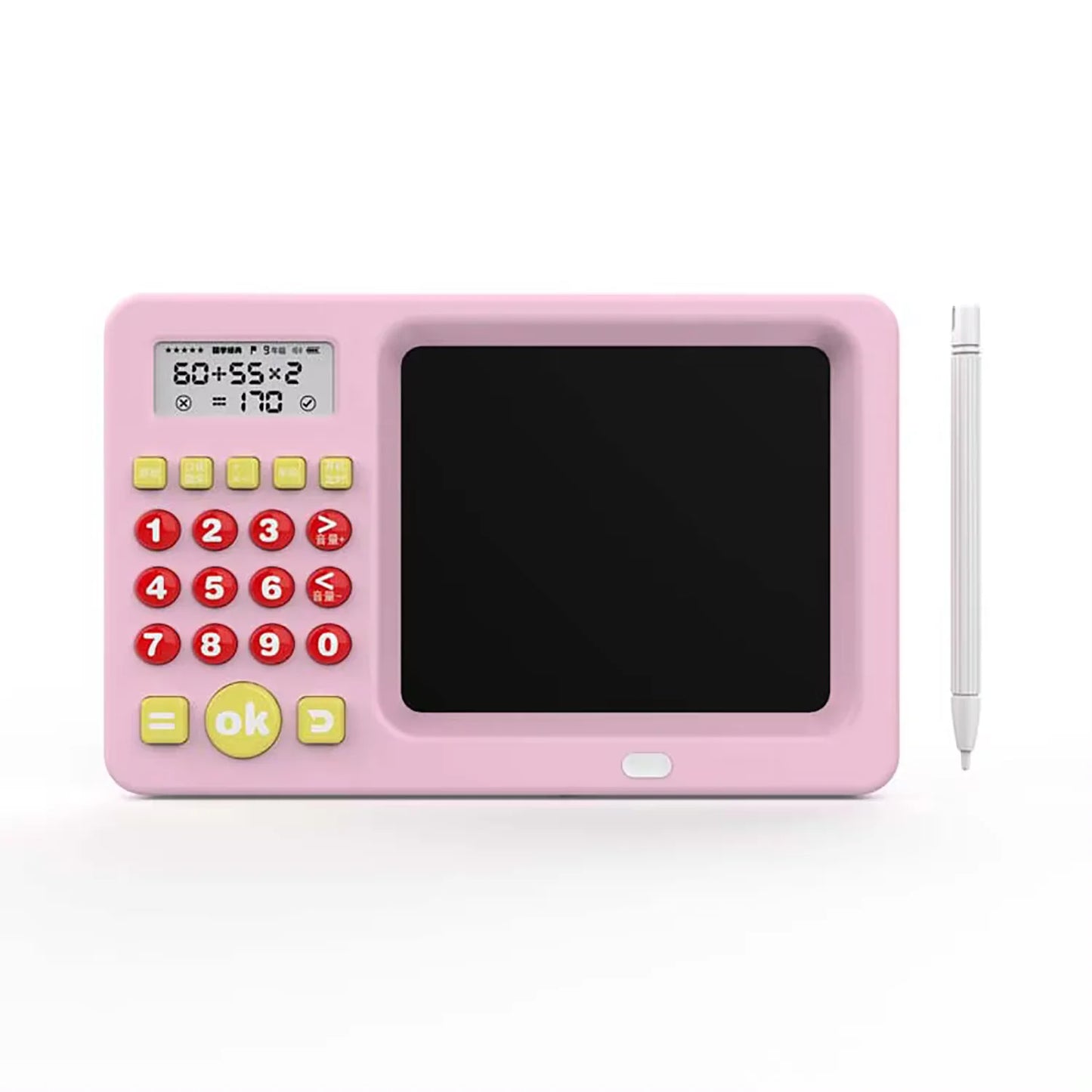 🧮 2-in-1 Kids Calculator with LCD Writing Board