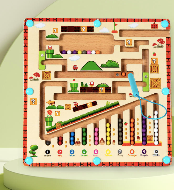🧲 🌈Magnetic Maze Puzzle Board for Kids