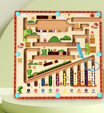 🧲 🌈Magnetic Maze Puzzle Board for Kids