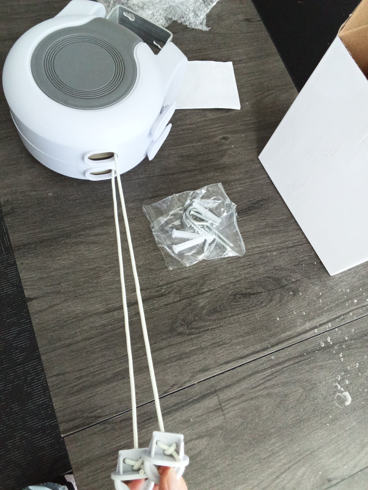 Wall Mount Retractable Double Clothing Line