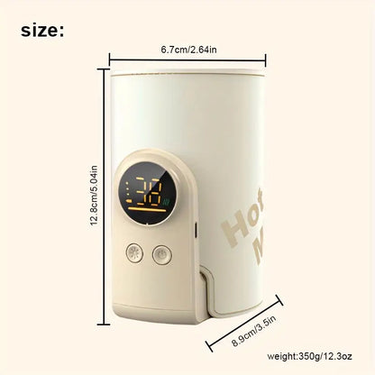 👩🍼Portable 6-Level Baby Bottle Warmer | Fast, Safe & Travel-Friendly Milk Warmer