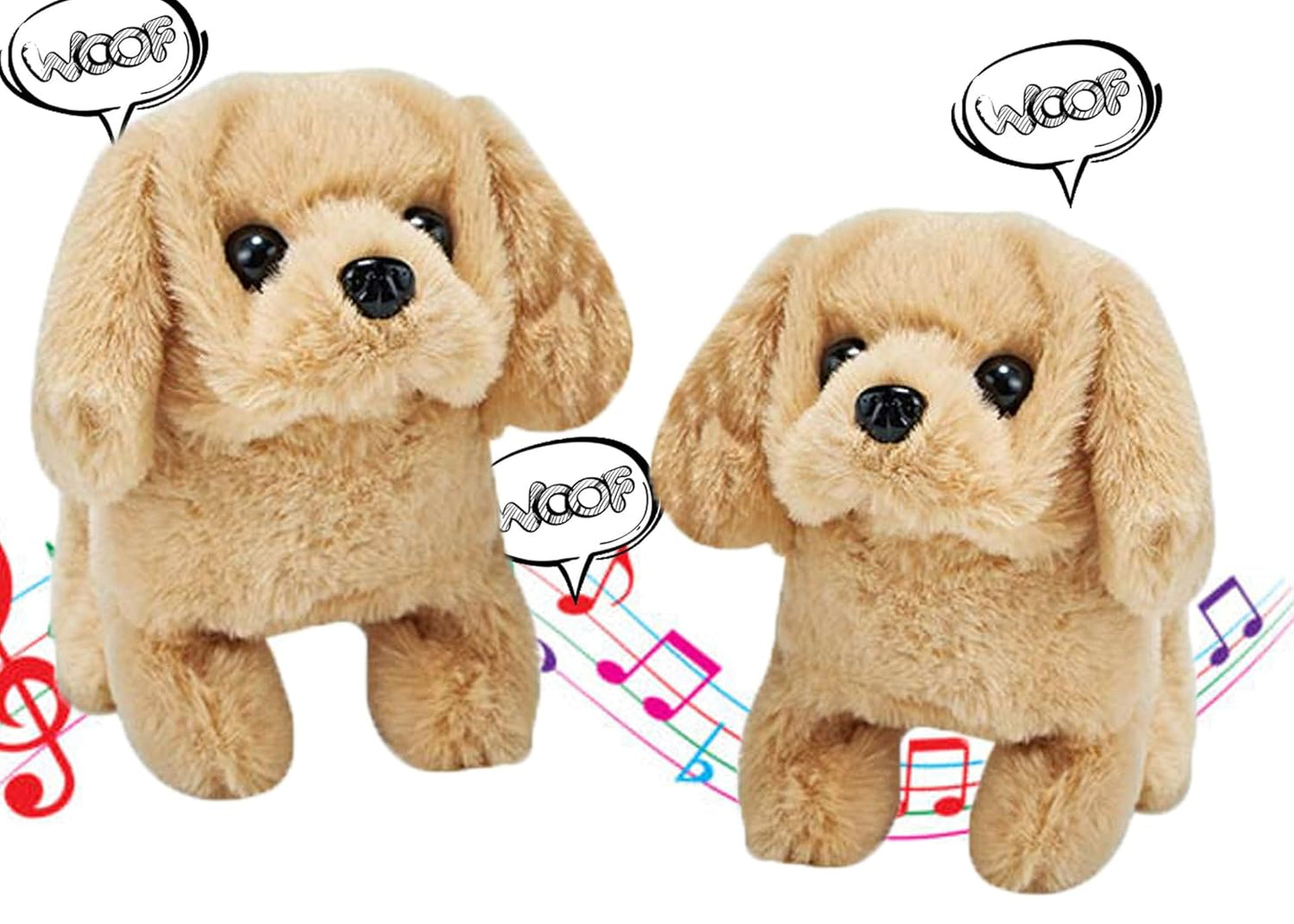 New Interactive Plush Puppy Toy With Inbuilt Gestures