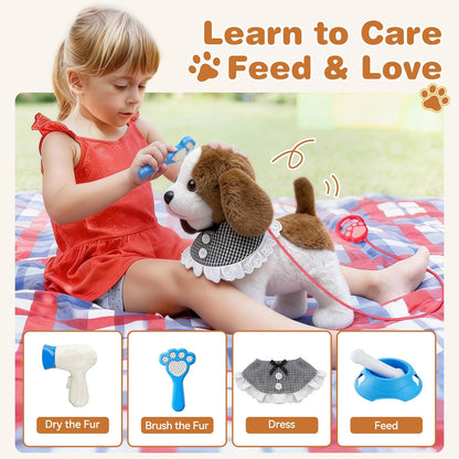 New Interactive Plush Puppy Toy With Inbuilt Gestures