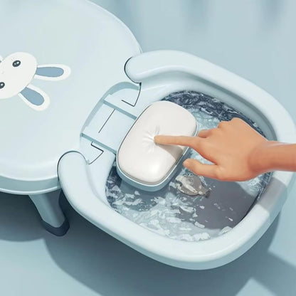 🛁 Foldable Baby Bath Support Chair – Bath Seat for Newborns & Infants