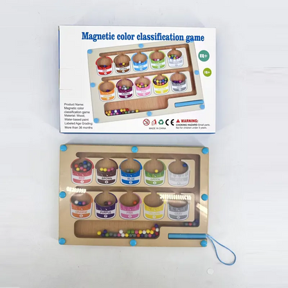 🧲 🎨Magnetic Colour & Number Maze Board Toy