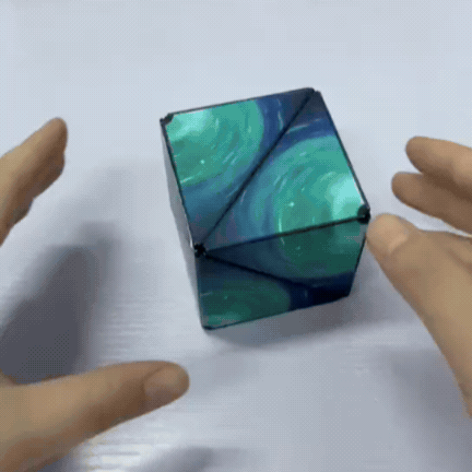 Magic Cube Shape Shifting Puzzle Box for Kids