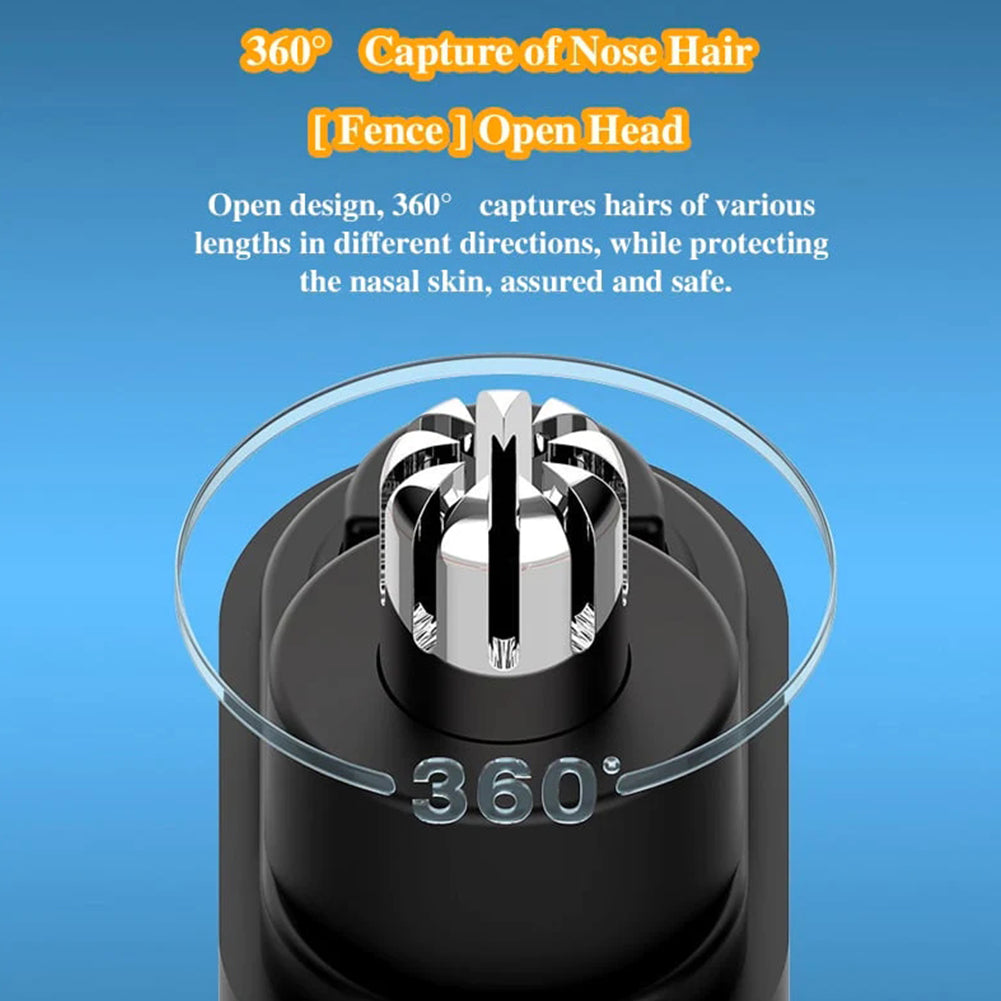 USB Rechargeable Nose Hair Trimmer