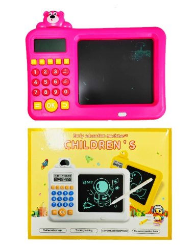 🧮 2-in-1 Kids Calculator with LCD Writing Board