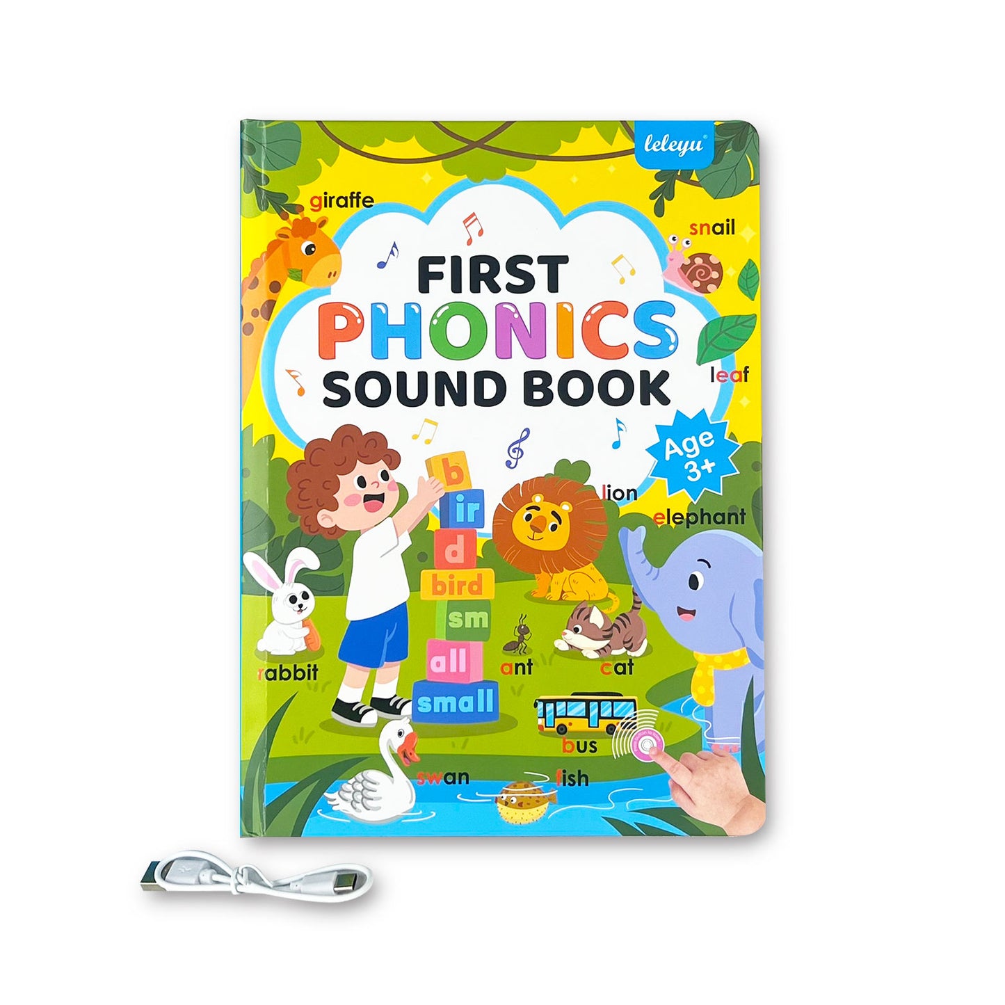 📚 Interactive First Phonics Sound Book for Kids