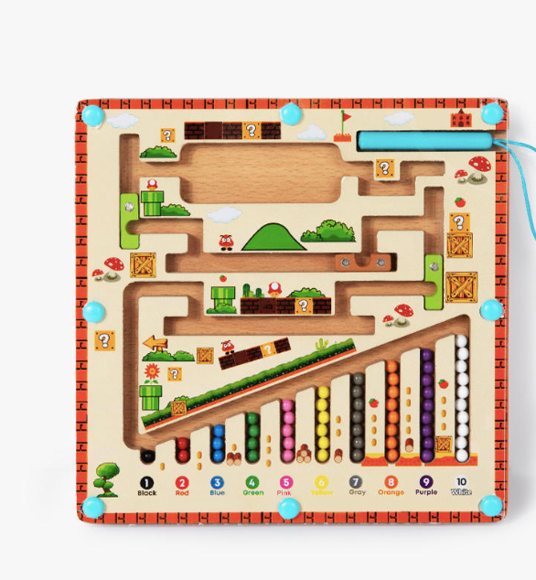🧲 🌈Magnetic Maze Puzzle Board for Kids